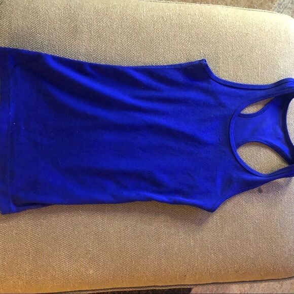 Reebok blue tank ribbed - Picture 4 of 4